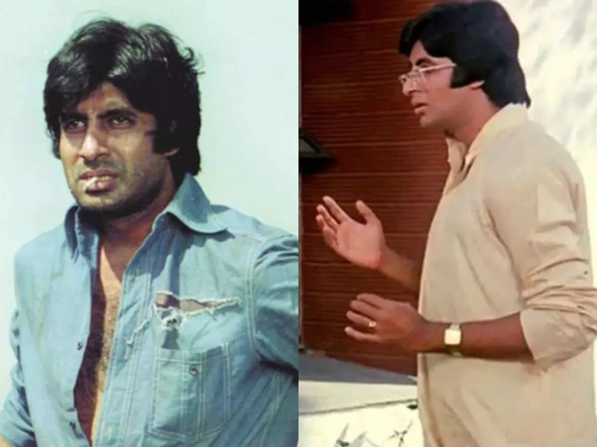 Amitabh Bachchan Young Strong Jawline