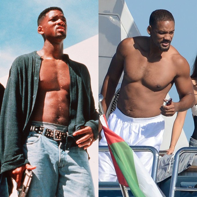 Will Smith Fit Muscular Physique with Rhinoplasty Rumors
